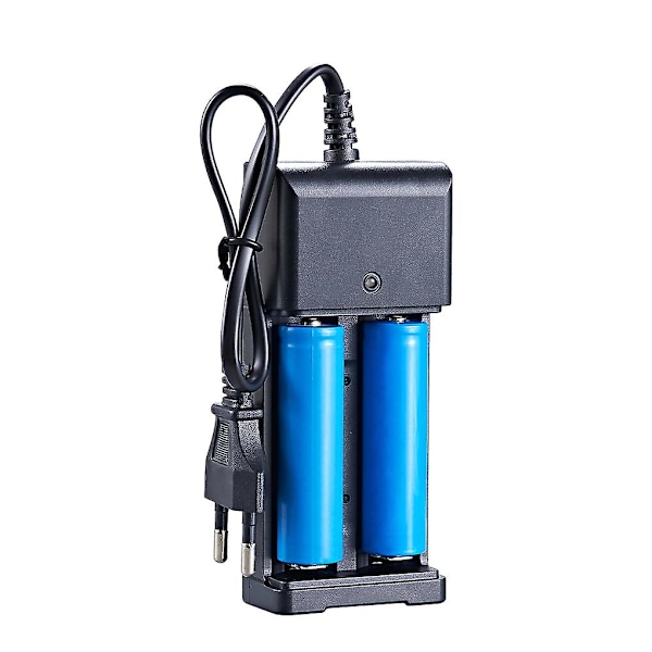 Batterioplader 4.2v Batterier Elektronisk Opladning Med Led-indikator