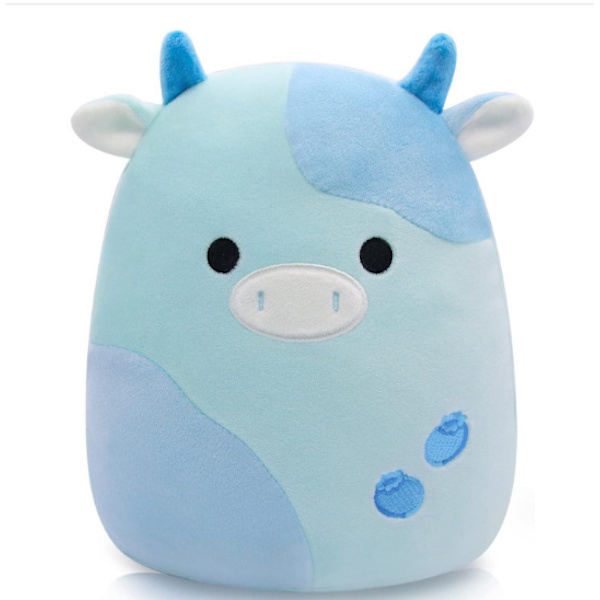 20 cm Squishmallow Kudde Plyschleksak ROSA HUND ROSA HUND blueberry cow
