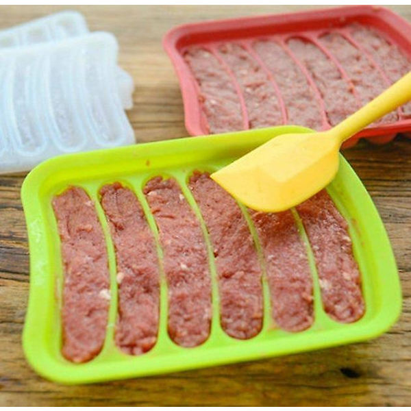 Köttbullsform i Silikon för Hemgjorda Korvar, DIY-Korvar