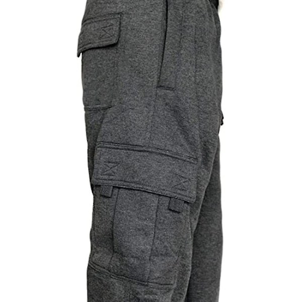 Herre Cargo Joggebukse Med Lommer Casual Løs Bukser For Vår Sommer