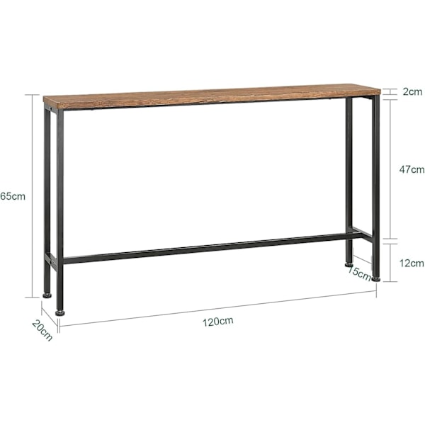 SoBuy Metal Hallway End Table FSB19-N