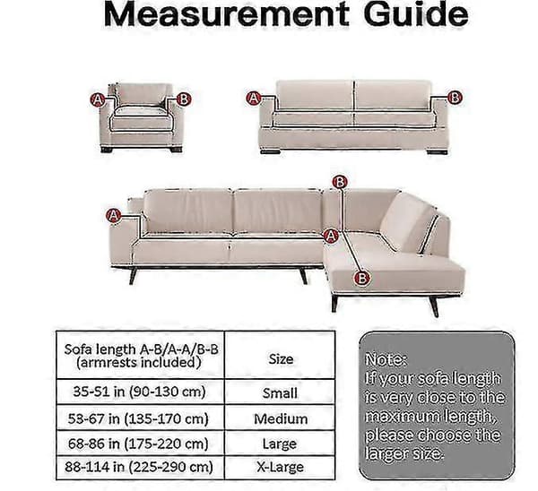 Trykt sofatrekk for 2-seters sofa - Spandex stretch-passform med elastisk stropp sofatrekk - 1-delt sklisikkert rynkebestandig sofatrekk (grå)