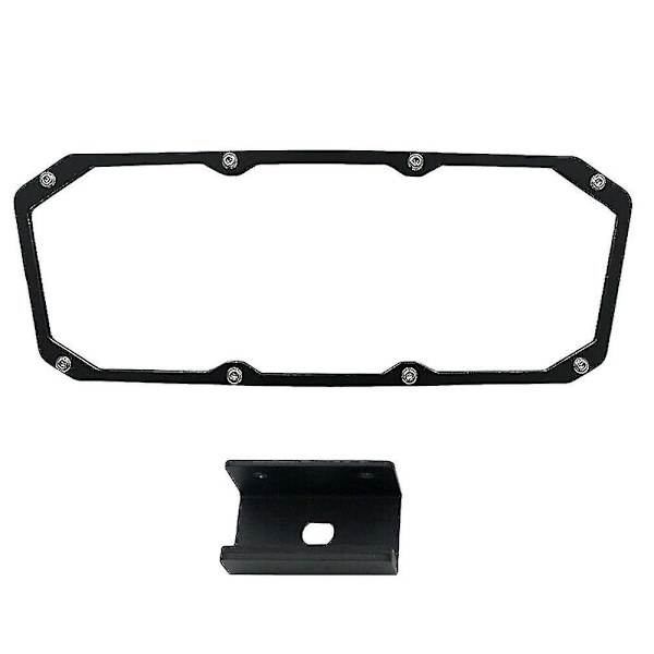 1xmarine Båt ATV Kvadratisk HD-glass Bakspeil Bredvinkel Sikkerhet 28cmx11cm
