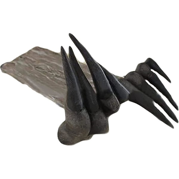 1 st 3D-bokmärke - thriller-demonhand-bokmärke - kreativt 3D-djävulshandsbokmärke i harts - kontorsmaterial