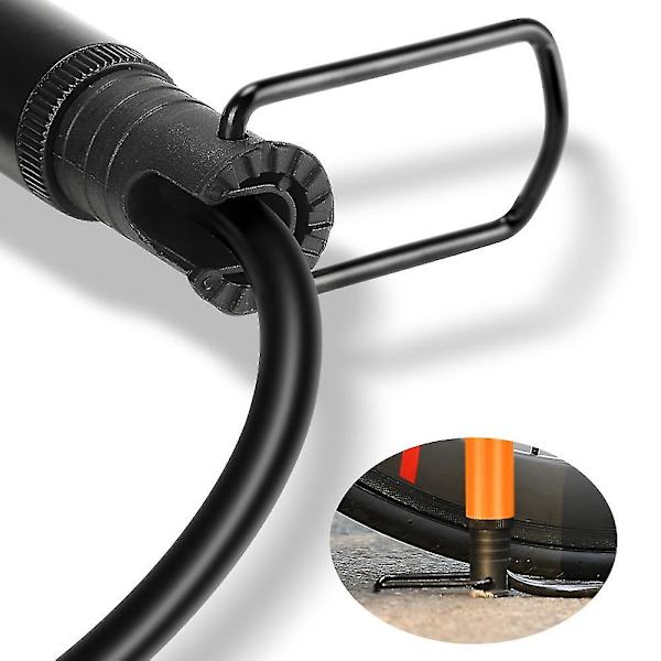 90psi pyörän pumppu alumiininen polkupyörän käsipumppu rengaspumppu