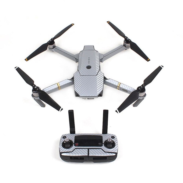 For DJI Mavic PRO UAV Karbonfiber Klistremerker Fjernkontroll Kropp Arm Fullt Sett Med Klistremerker Tilbehør