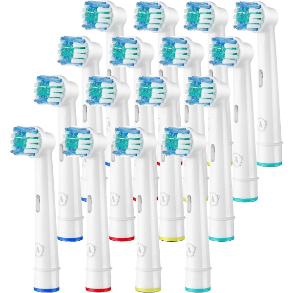 Aster 16er Clip-on borstar Kompatibla Fr Oral B Elektriska tandborstar