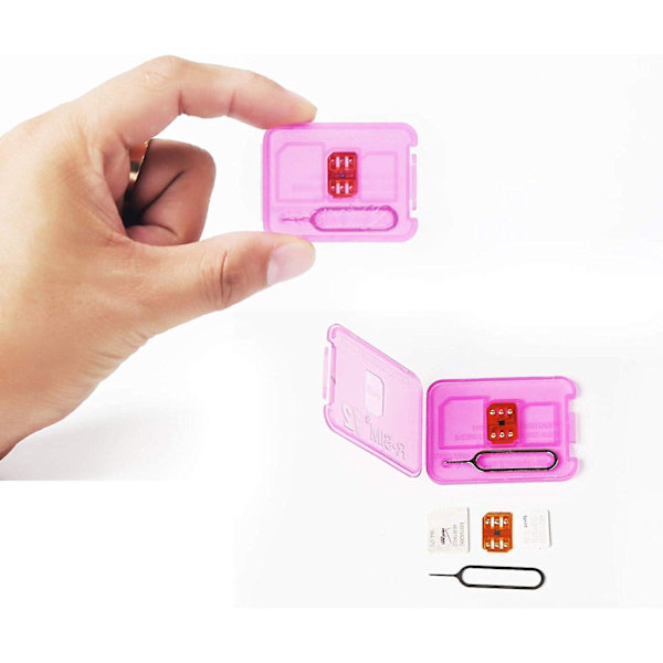 RSIM 12 Nyaste R-SIM Nano Upplåsningskort, Smart 4G Kort Upplåsningskort Adapter Konverteringskit med Verktyg för iPhone X 8P 8 7P 7 6SP 6P 6S 6 5C 5S 5