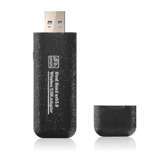 1200 Mbps USB3.0 Wifi-adapter, dobbeltbånd 2,4 g/5,8 g Gigabit Wifi-sendermottaker trådløst nettverkskort