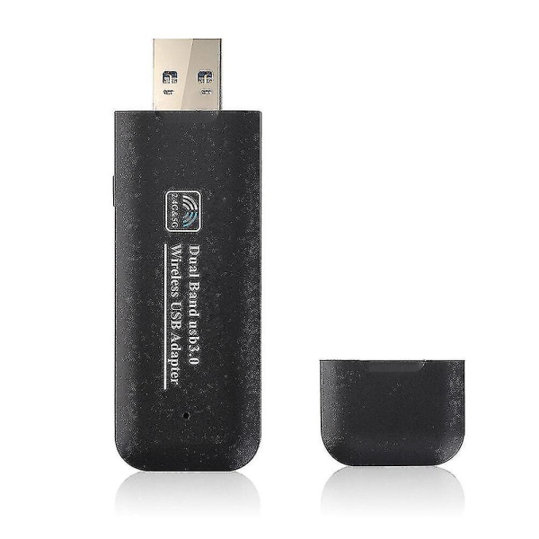 1200mbps Usb3.0 Wifi-sovitin Kaksikaistainen 2.4g/5.8g Gigabit Wifi-lähetin-vastaanotin Langaton verkkokortti