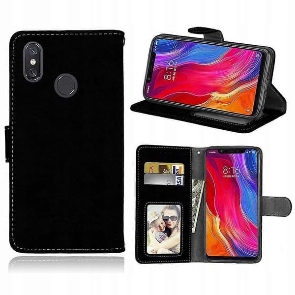Flip Cover til Xiaomi Mi 8 Sort