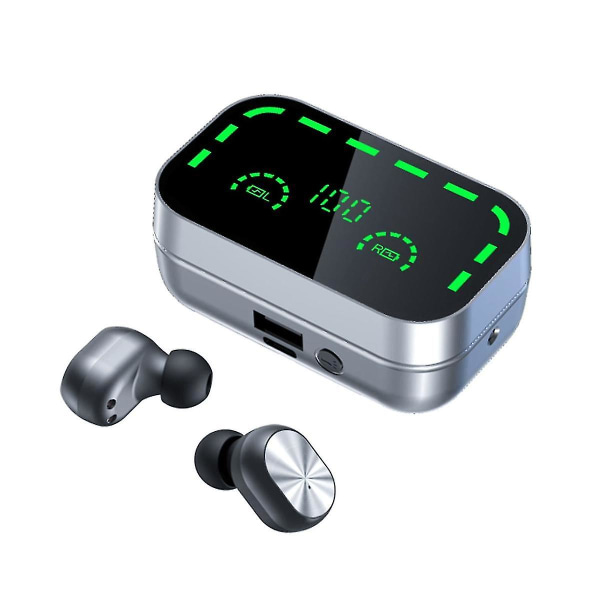 Yd05 trådløse Bluetooth-hovedtelefoner Tws 5.3 Smart Digital Display In-ear-hovedtelefoner Hifi Stereostøj