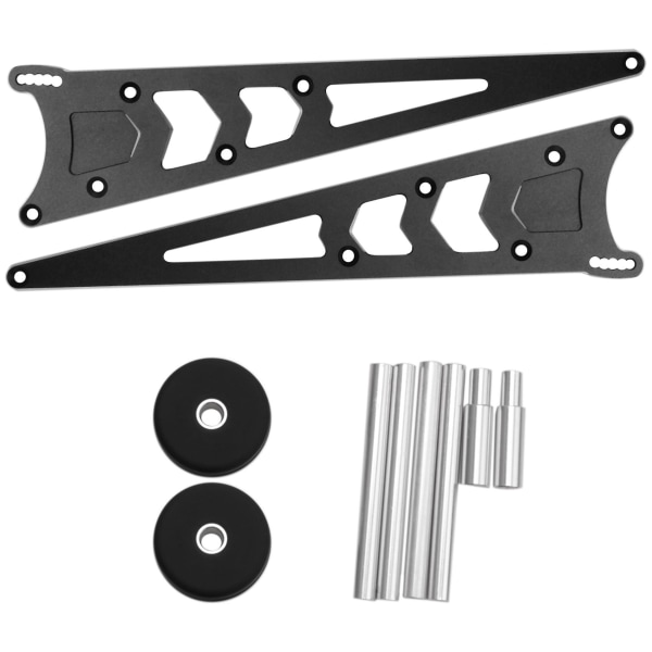 Metal Wheelie Bar Kit oppgraderingsdeler sett for 1/10 2wd Slash Stampede Bandit,1