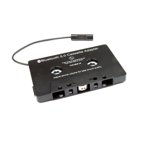 Bilstereo Bluetooth kassett till aux-mottagare, bandspelare Skrivbord Bluetooth 5.0 extra adapter