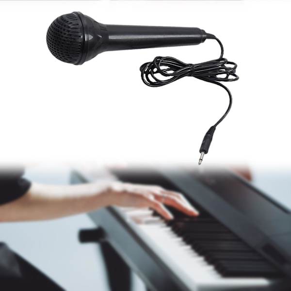 Mikrofon 3,5 mm  Til Jack Håndholdt Mic Til Elektronisk Klaver  Til Karaoke