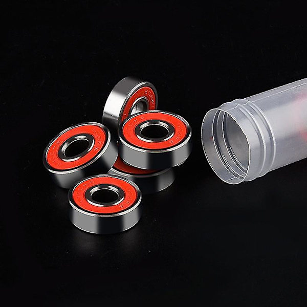 10 stk. Abec 9 608 2rs rustfrit stål lejer højtydende anti-rust rulleskøjter scooter skateboard hjullejer 8x22x7mm