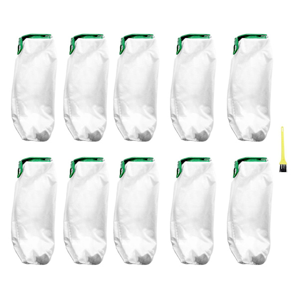 10 kpl Vaihtosuodattimet Vorwerk Kobold VB100 Imurin Pölypusseille