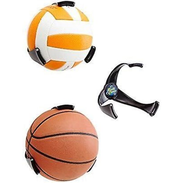 Ball Claw 3 stykker Kugleholder Vægmontering Til Basketball Fodbold Volleyball Amerikansk Fodbold