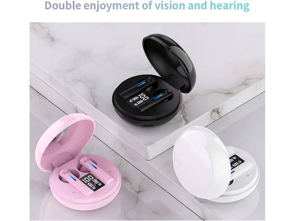 True Wireless Bluetooth -kuulokkeet T15-1 (In Ear - Mikrofoni - Musta)