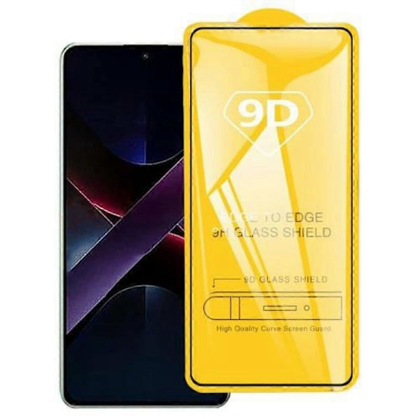 Skärmskydd för Xiaomi Poco X7 Pro 5G 9D Sidolim Fulltäckande Härdat Glasfilm