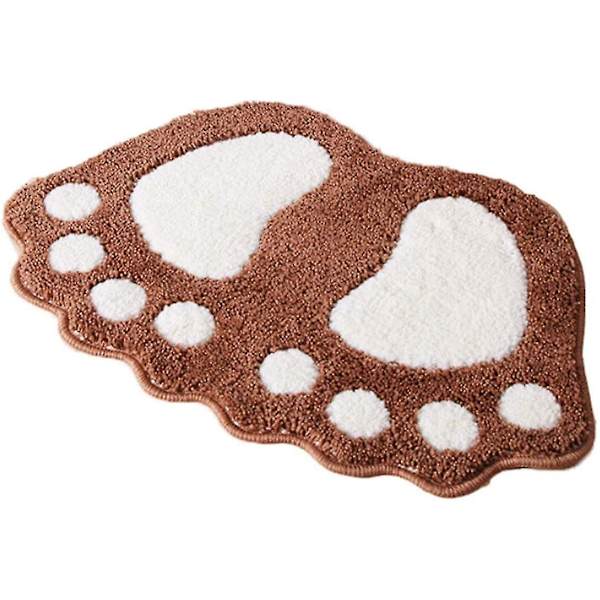 Wekity baderomsmatter, vannabsorberende sklisikre matter brukt i bad, dusj, rom osv. Myk mikrofiber badematte maskinvaskbar badematte 19x26 tommer