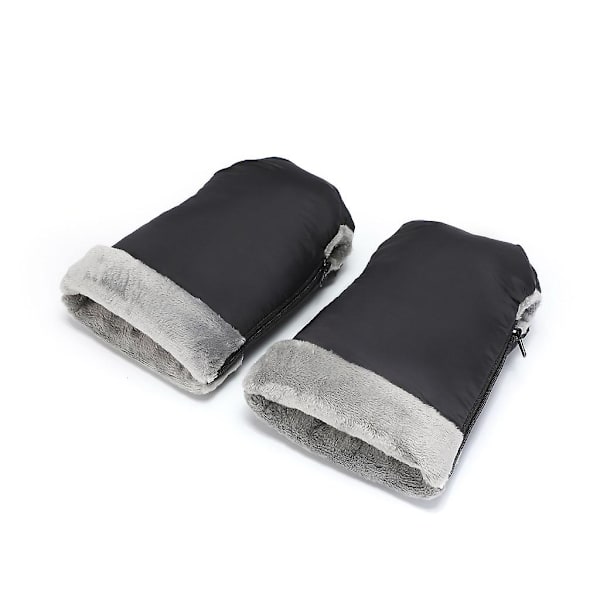 Baby Barnvagnshandmuff Mysiga Muffar Handskar Barnvagn Shoppingvagn Dragkedja Muff