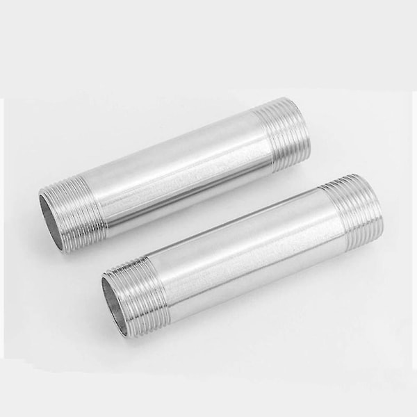 1/8 Quot; 1/4 Quot; 3/8 Quot; 1/2 Quot; 3/4 Quot; 1 Quot; -2 Quot; Bspt Male Length 60 80 100 150 200 300mm Barrel Nipple 201 304 Stainless Pipe Fitti SS201 60mm 2inch
