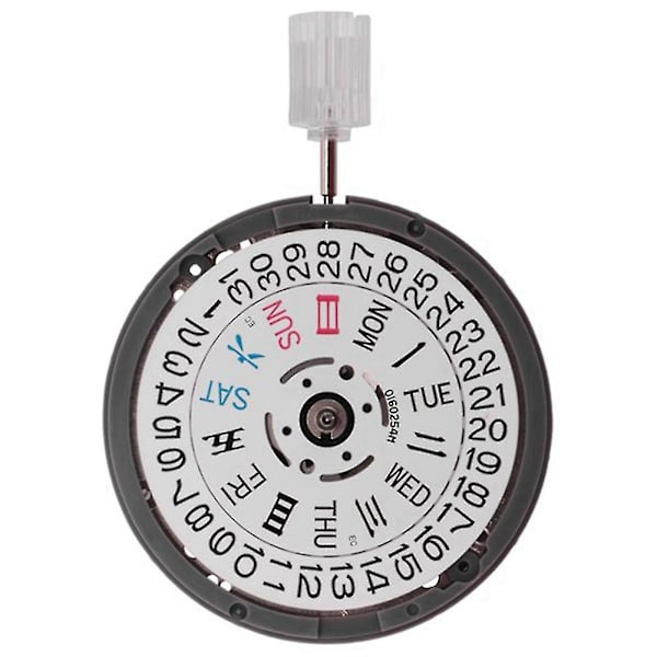 Nh36 Nh36a Bevægelse 3 Cifret Dobbelt Kalender Automatisk Mekanik