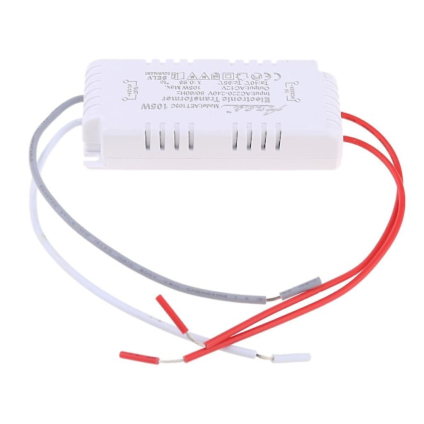 AC 12V 105W Halogen Driver Lys LED Strømforsyning Elektronisk Transformator Ny