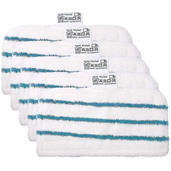 5 Washable Microfiber Pads For Black & Decker Steam Mops