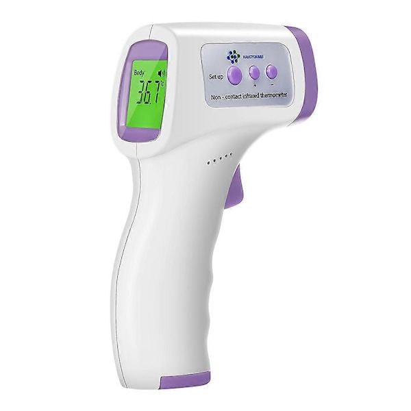Infrarød Pandertermometer, Præcis Digital Kontaktfri Termometer Temperaturmåling med LCD-Skærm til Spædbørn og Voksne