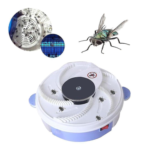 Elektrisk flugfälla Automatisk flugfälla Insektsfälla Trappin
