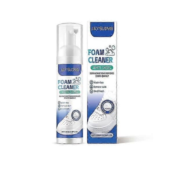 Hvid Skoskumrens Sneaker Pletfjerner & Lysnende Vask 2pcs