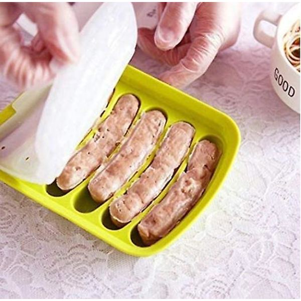 Köttbullsform i Silikon för Hemgjorda Korvar, DIY-Korvar