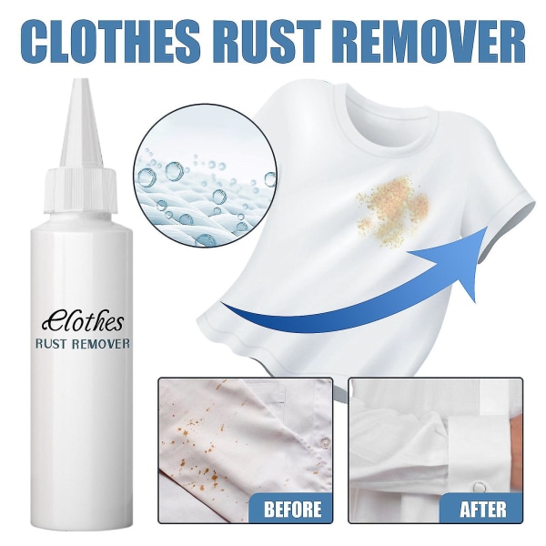 Jue Fish White Edge To Rust Rust Remover Clothes Cleaner Husholdning Bærbar