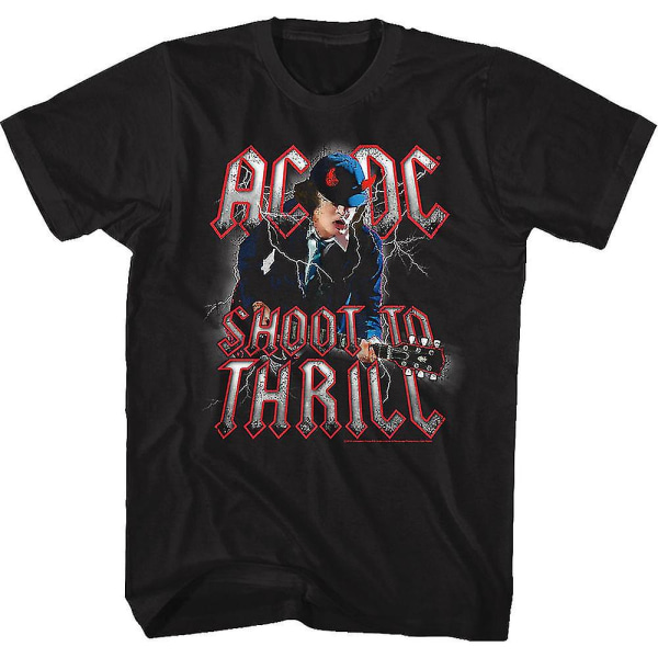 Acdc Shoot To Thrill-skjorte XXL