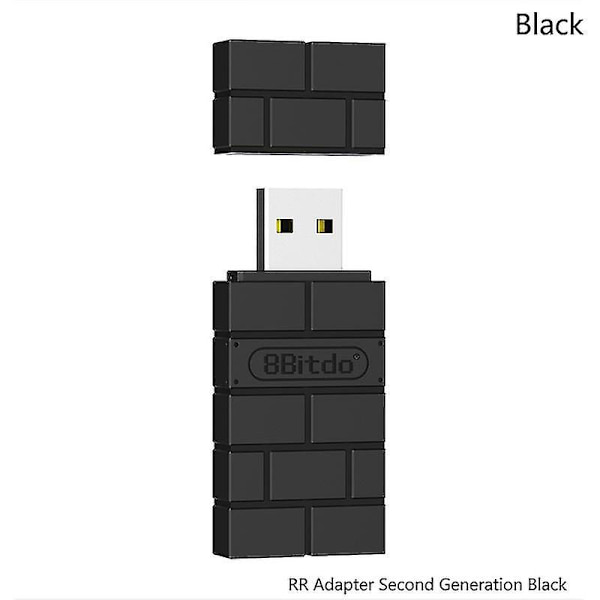 8bitdo trådløs Bluetooth USB-RR-adapter til Windows, Mac, Raspberry Pi, Switch HFMQV