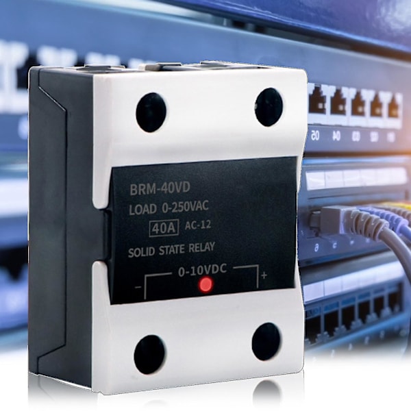 Brm-40vd 40a 0-10v DC-inngang 0-250v AC-last Solid State Relay Spenningsregulator