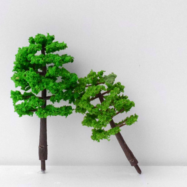 20 st Trämodeller Tillbehör Miniatyr Diy Scen Layout Tillbehör