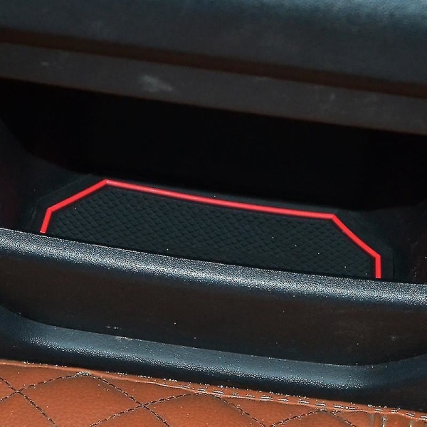 Bilportsmatta för Range Rover Evoque 2012 - 2018 mugghållarmattor
