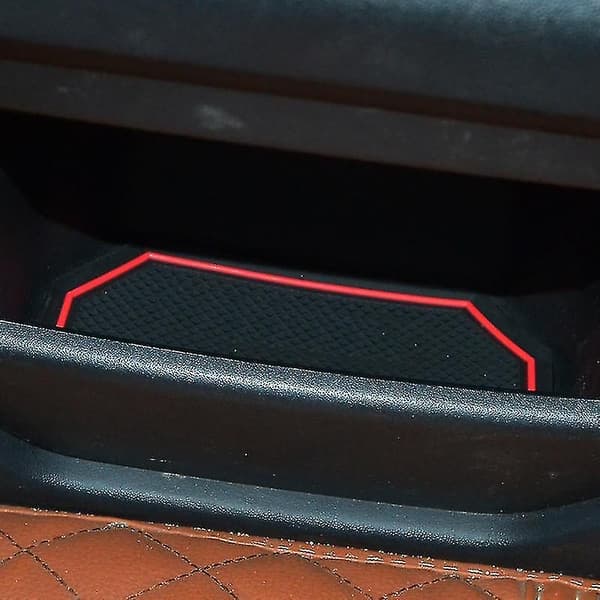 Car Gate Slot Mat For Range Rover Evoque 2012 - 2018 Cup Hol