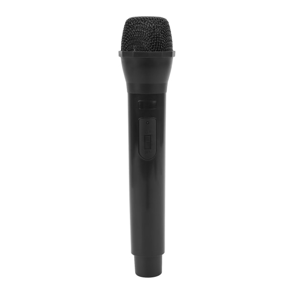 Realistisk propmikrofon för karaokedansshower Övningsmikrofonpropp för karaokeblack