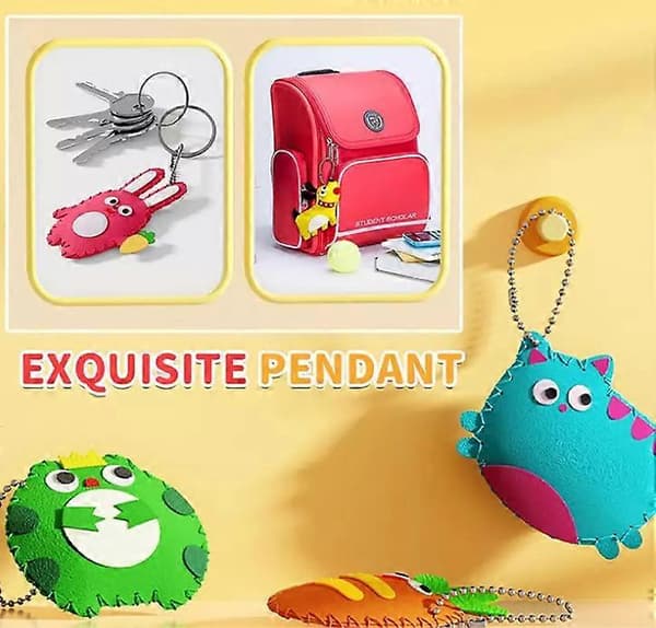 DIY Nuken Ompelulelut, Whateveri DIY Nuken Ompelulelut, Ompelusetti Lapsille red
