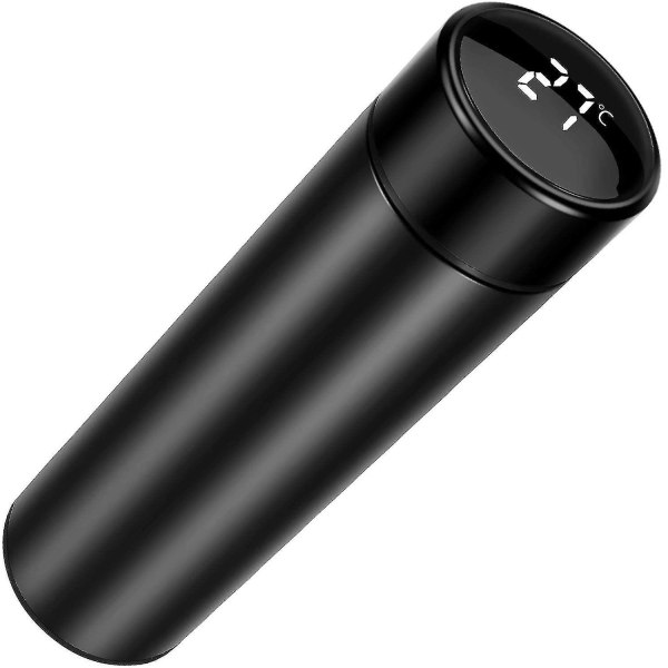 Smart Airless Flask med LCD-pekskärm för temperaturvisning