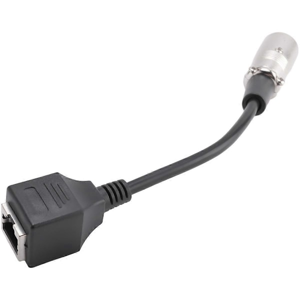 Adapter Konverter DMX Kabel Forlængerkabel XLR 3 Pin til RJ45 Netværksstik (Han)
