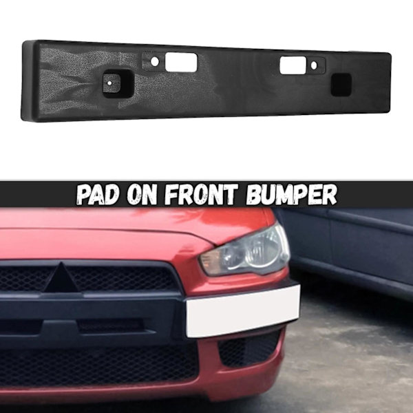 Registreringsskylthållare för Mitsubishi Lancer Ex Modified Evo 2009-2016