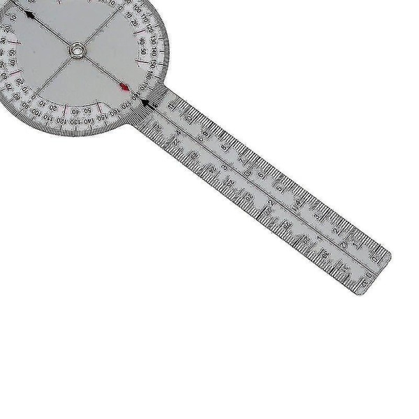 13 tommer 33 cm kalibreret goniometer medicinsk ledlineal 360 graders områdeværktøj