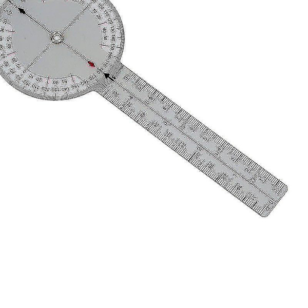 13 tum 33 cm kalibrerad goniometer medicinsk ledlinjal 360 graders intervallverktyg