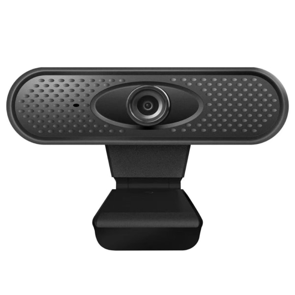 Webcam med mikrofon - Computer Desktop Webcam Plug and Play 1080P FHD til videoopkald Konferenceoptagelse