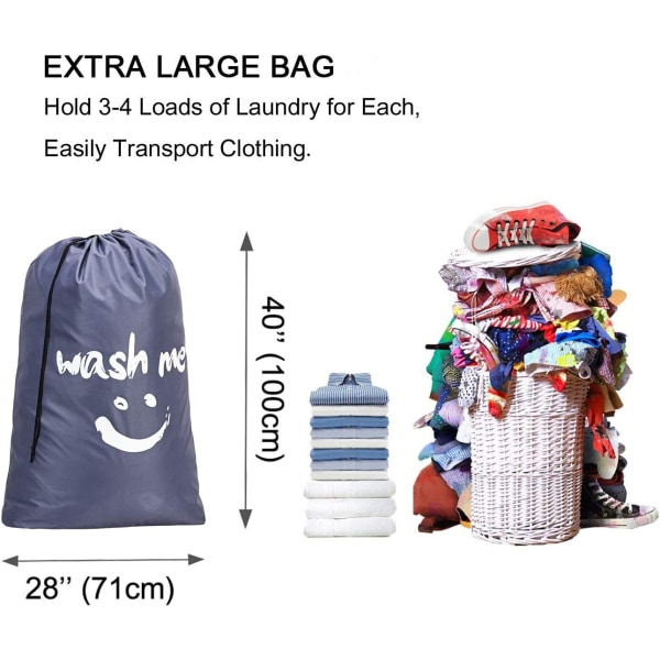 Wash Me reisevaskepose, skitne klær som kan vaskes i maskin O 8935 | Fyndiq